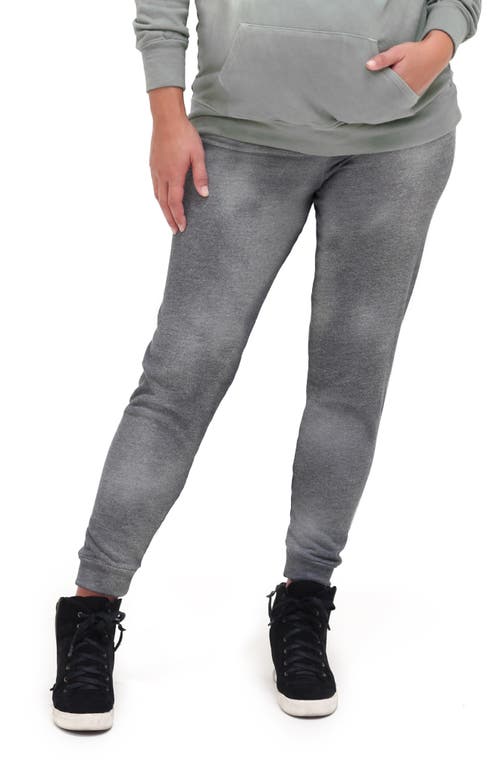 Relaxed Maternity Joggers in Cloud Tie Dye