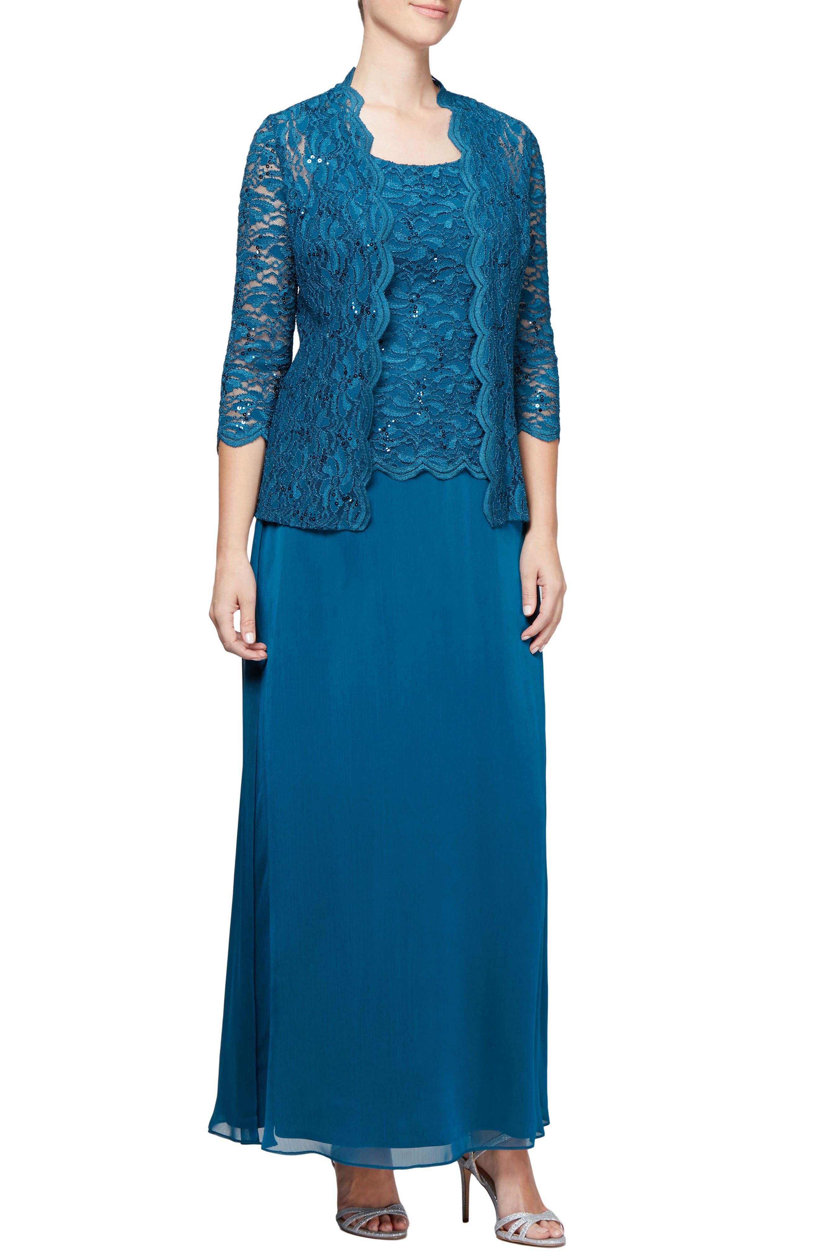 nordstrom alex evenings petite