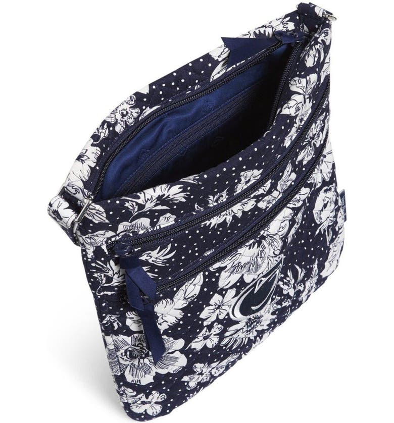 VERA BRADLEY Penn State Nittany Lions Rain Garden Triple-Zip Hipster ...