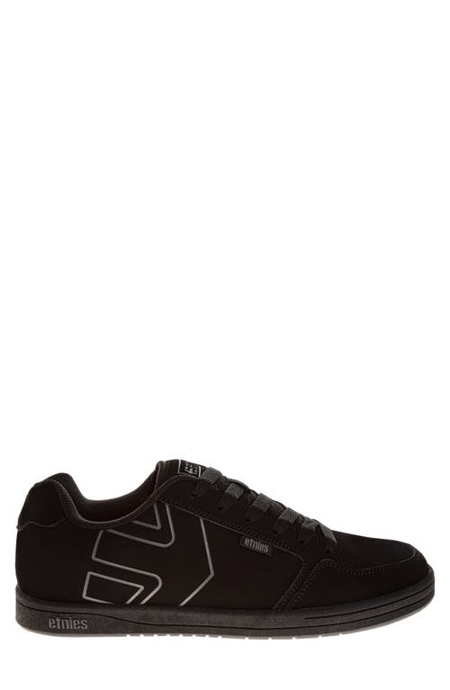 Josmo Etnies Lifestyle Low Top Sneaker In Black