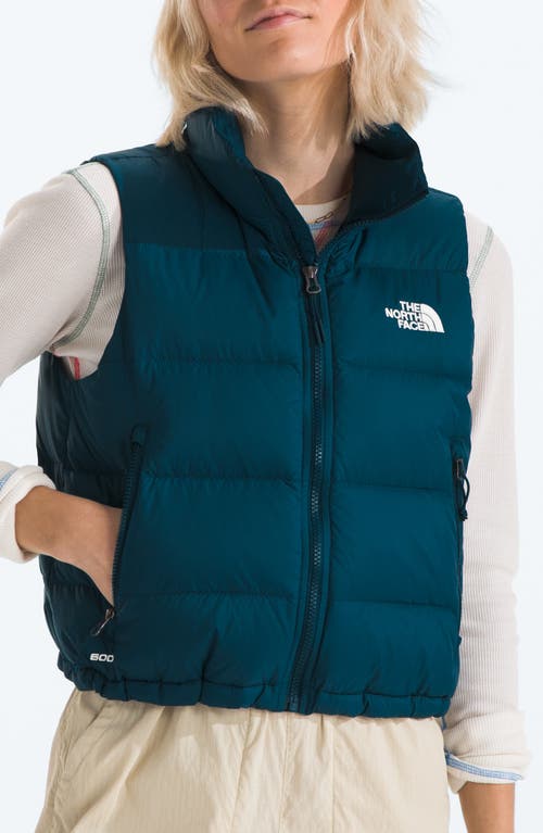 The North Face Hydrenalite Down A-Line Vest in Midnight Petrol 