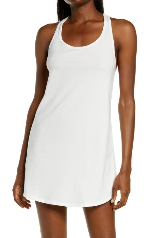 Felina Stretch Organic Cotton Chemise Cloud at Nordstrom,