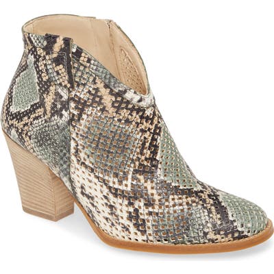Paul Green Cougar Bootie, .5UK - Green