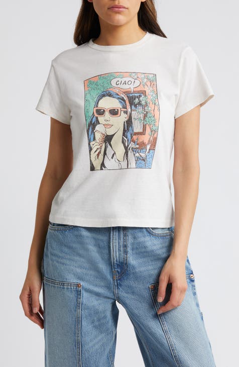 Ciao Cotton Graphic T-Shirt