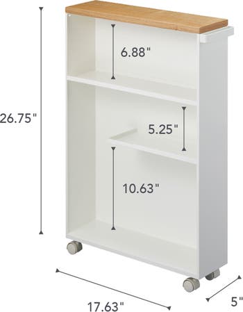 Yamazaki USA Tower Yamazaki Home Adjustable Lid & Pan Organizer, Kitchen  Drawer Storage Shelf Rack, Steel & Reviews