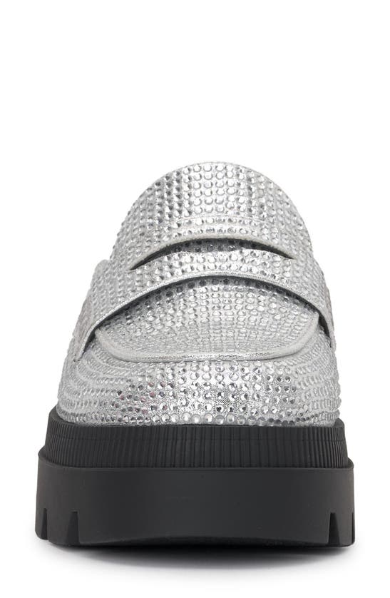 Shop Jessica Simpson Uma 2 Platform Mule In Silver