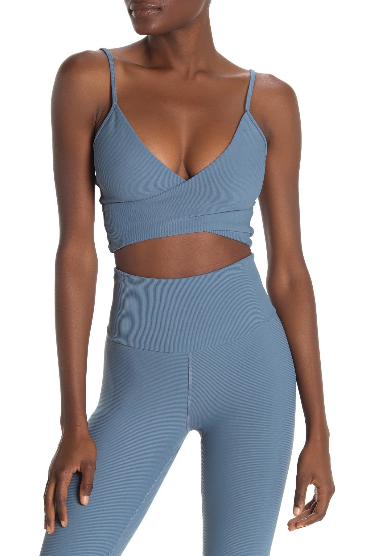 crossover sports bra