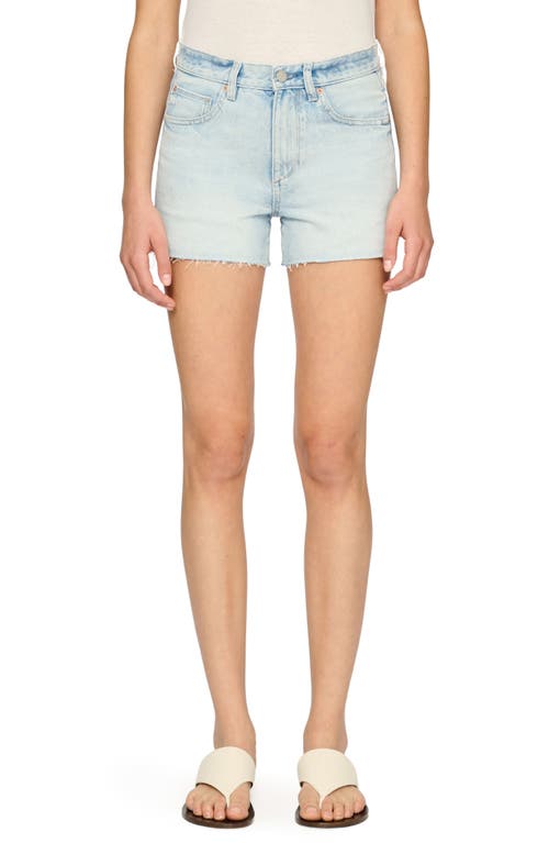 DL1961 Zoie High Waist Cutoff Denim Shorts Positano (Vintage) at Nordstrom,