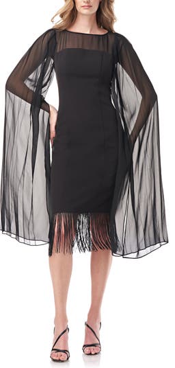 Claire Sequin Fringe Dress