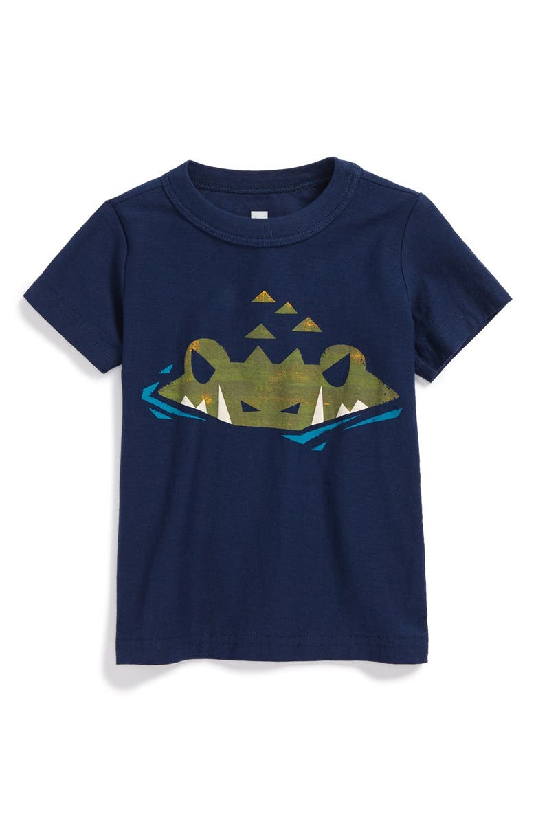 Tea Collection 'Sneaky Croc' Graphic T-Shirt (Baby Boys) | Nordstrom