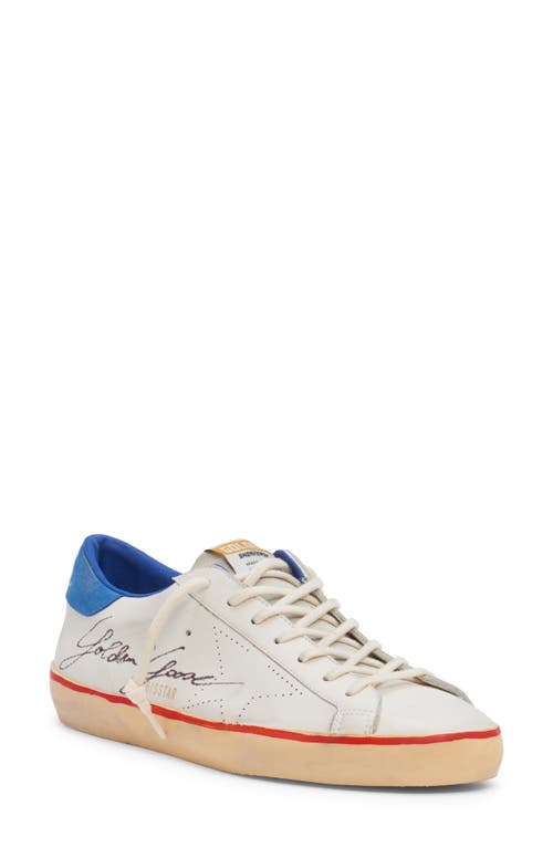 Golden Goose Super-star Low Top Sneaker In White