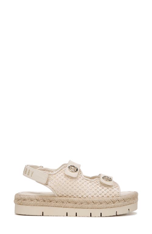 Sam & Libby Women's Austin Double Strap Flatform Sandals In Modern Ivory