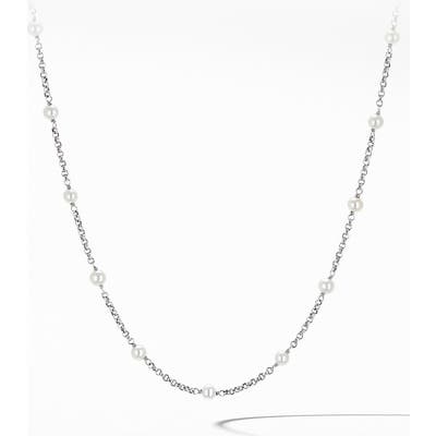 David Yurman Cable Collectibles Bead & Chain Necklace