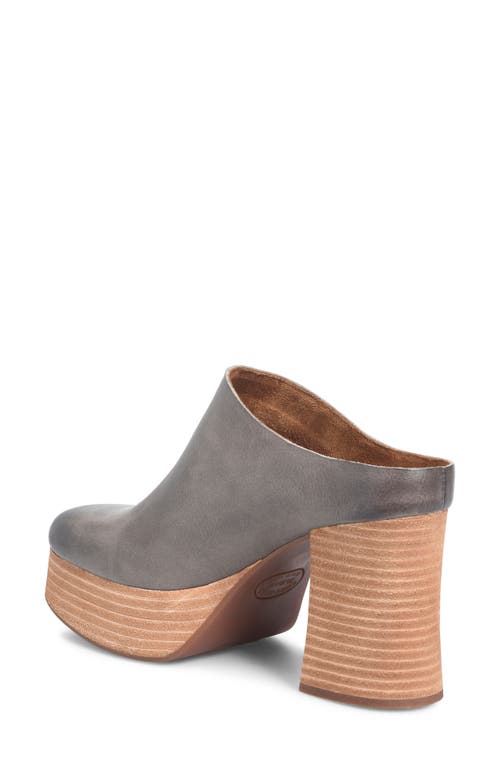 Shop Kork-ease ® Veronica Platform Mule In Grey F/g