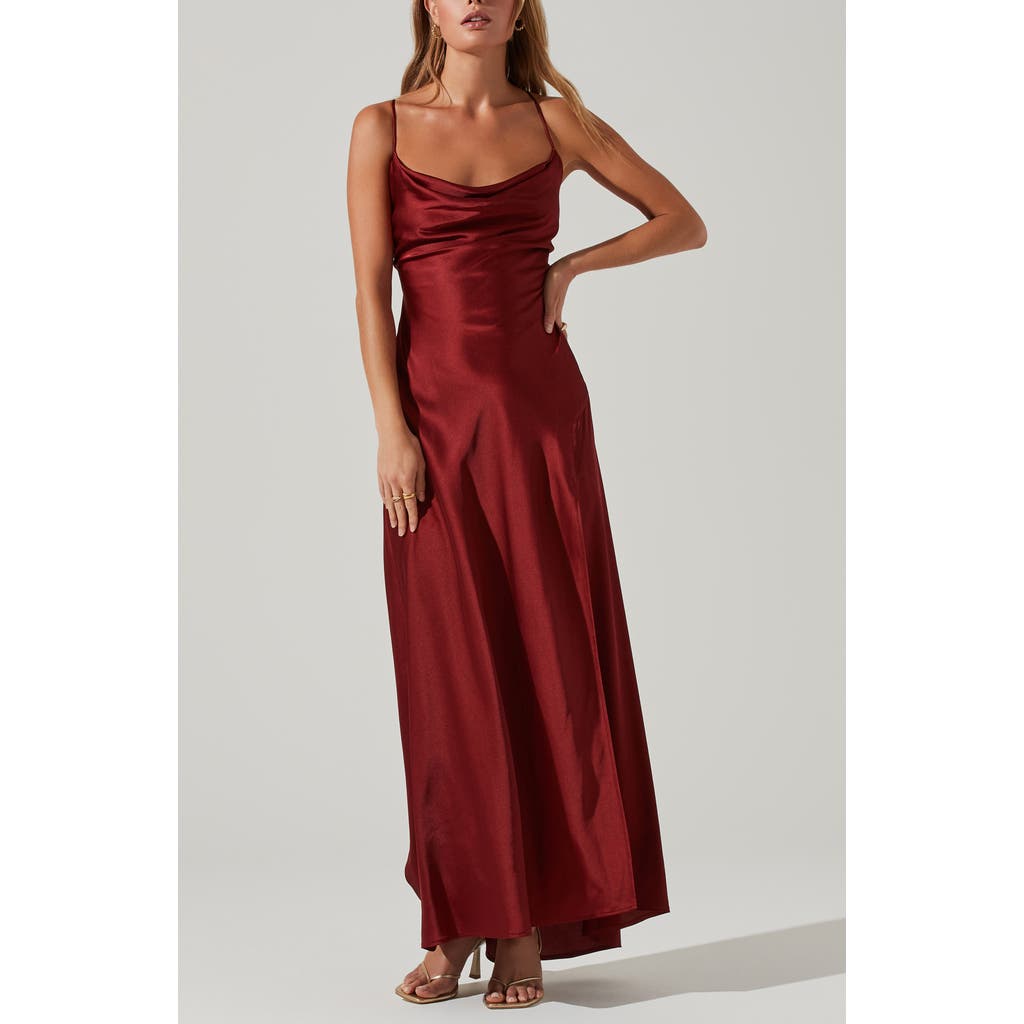 Astr The Label Palisades Maxi Dress In Pink