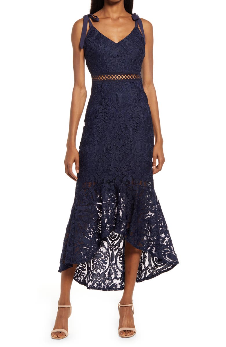 Lulus Won Your Heart Embroidered Lace Dress | Nordstrom