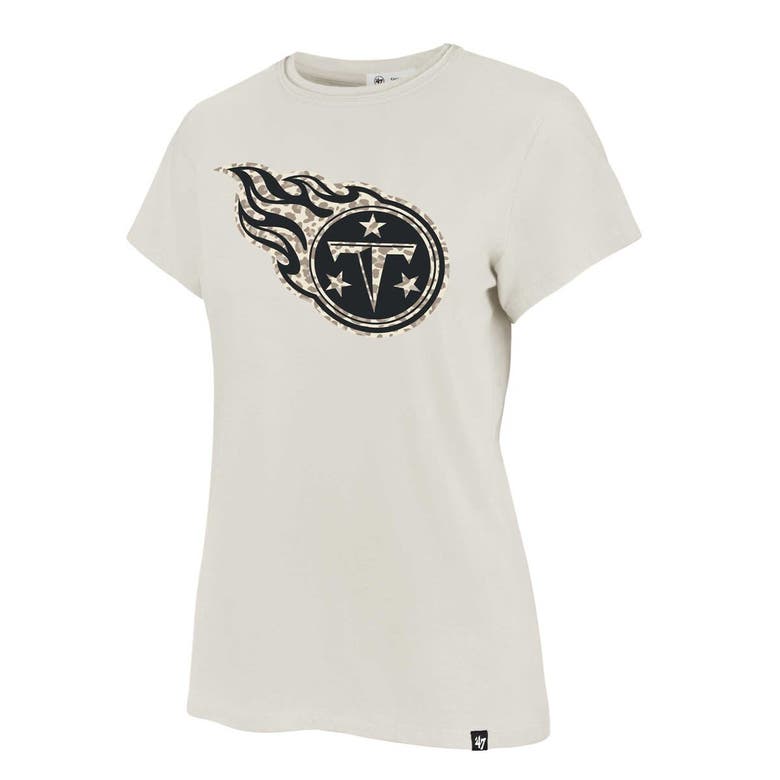 Shop 47 ' Cream Tennessee Titans Panthera Frankie T-shirt