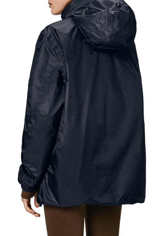 Shop Rains Kauto Insulated Rain Jacket In Navy