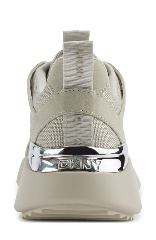 Dkny Women's Zofi Lace-up Sneakers In Soft White