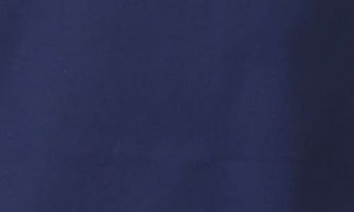 Tailorbyrd Solid Stretch Button-down Shirt In Navy