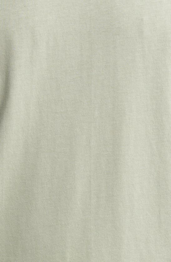 Shop Nordstrom Cotton & Tencel® Modal Crewneck T-shirt In Green Clay