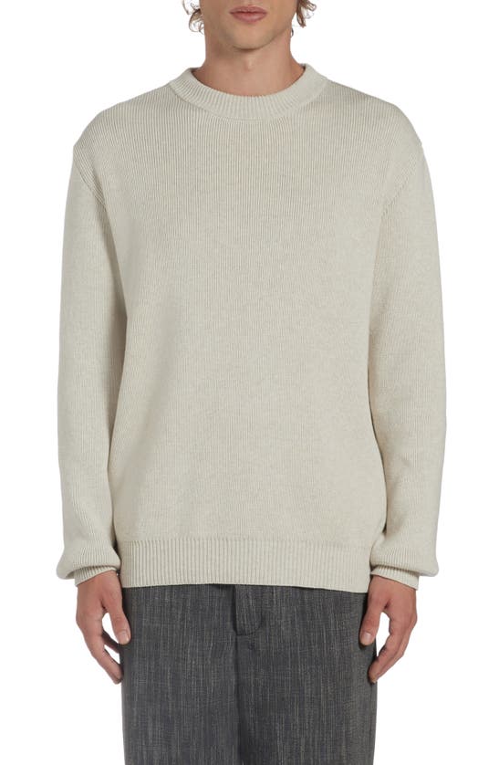 Golden Goose Men's Journey Raglan Henley Shirt In Heritage White