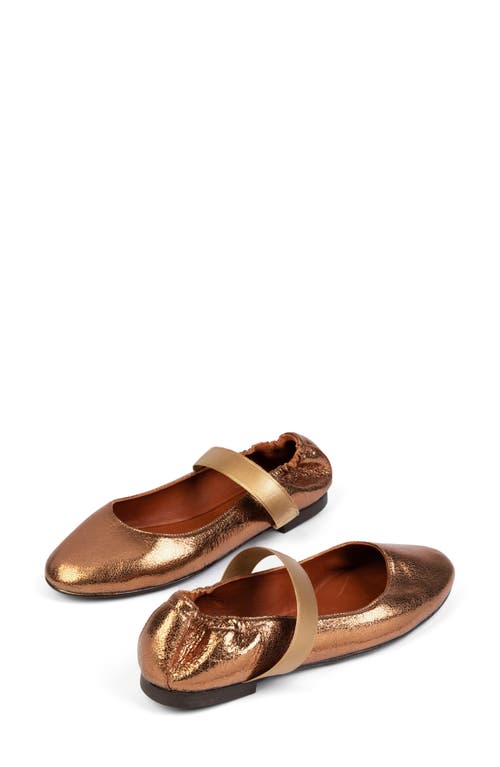Penelope Chilvers Rock And Roll Mary Jane Flat In Bronze