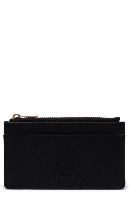 Herschel Supply Co. Oscar II Vegan Leather RFID Wallet in Black