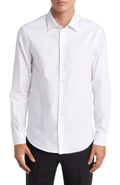 Emporio Armani Men's Slim Fit Button Down Shirt