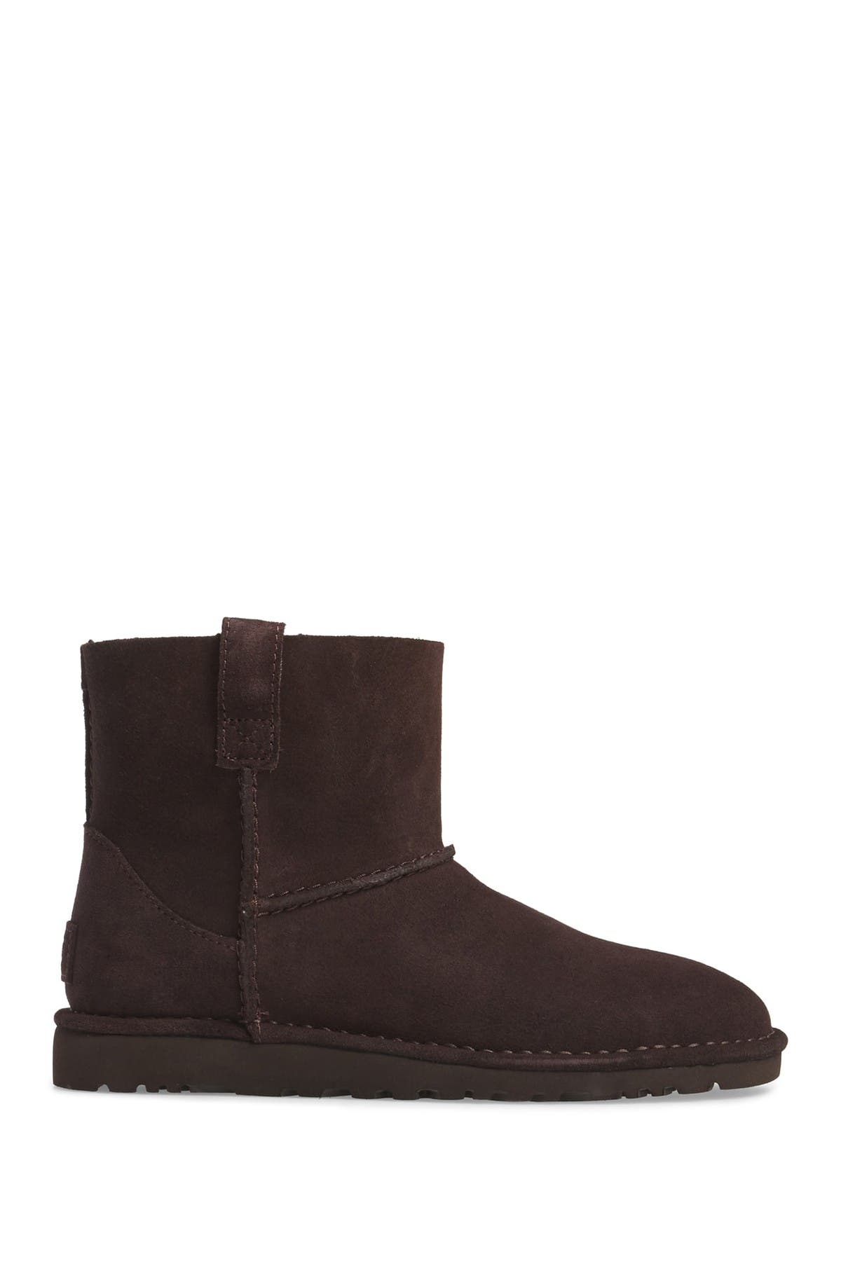 classic unlined leather bootie