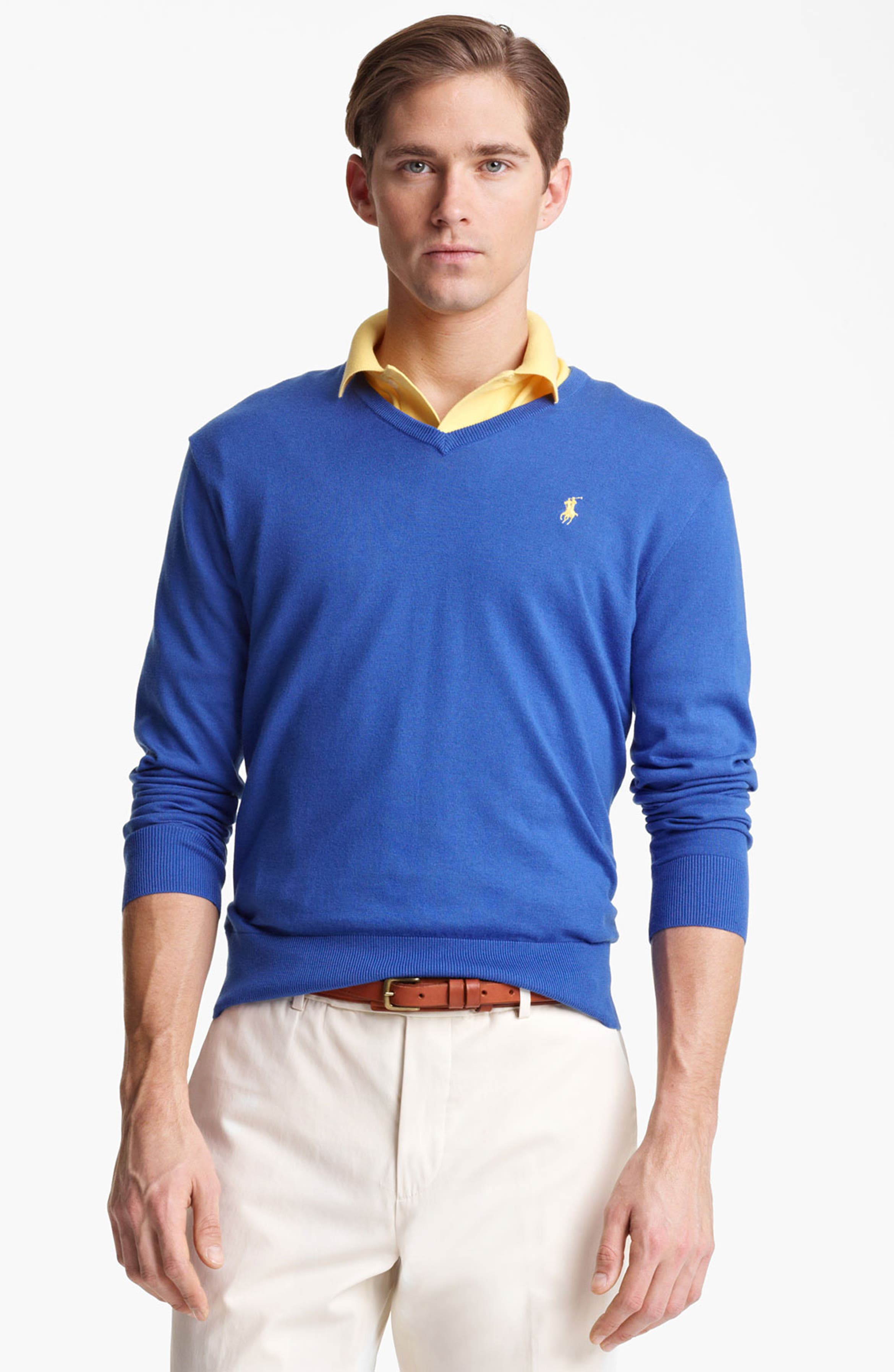 Polo Ralph Lauren Sweater, Sport Shirt & Shorts | Nordstrom