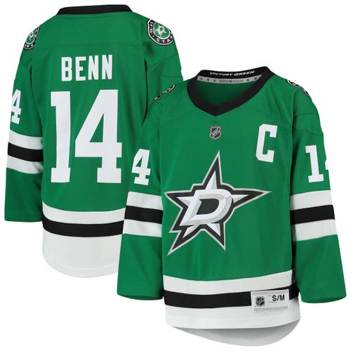 UPC 191642213030 product image for Outerstuff Youth Jamie Benn Kelly Green Dallas Stars Home Replica Player Jersey  | upcitemdb.com