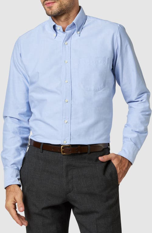 Shop Sid Mashburn Regular Fit Oxford Button-down Dress Shirt In Blue Oxford