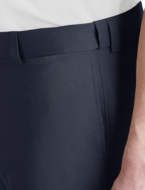 Oak Hill Microfiber Waist-relaxer Pants In Navy