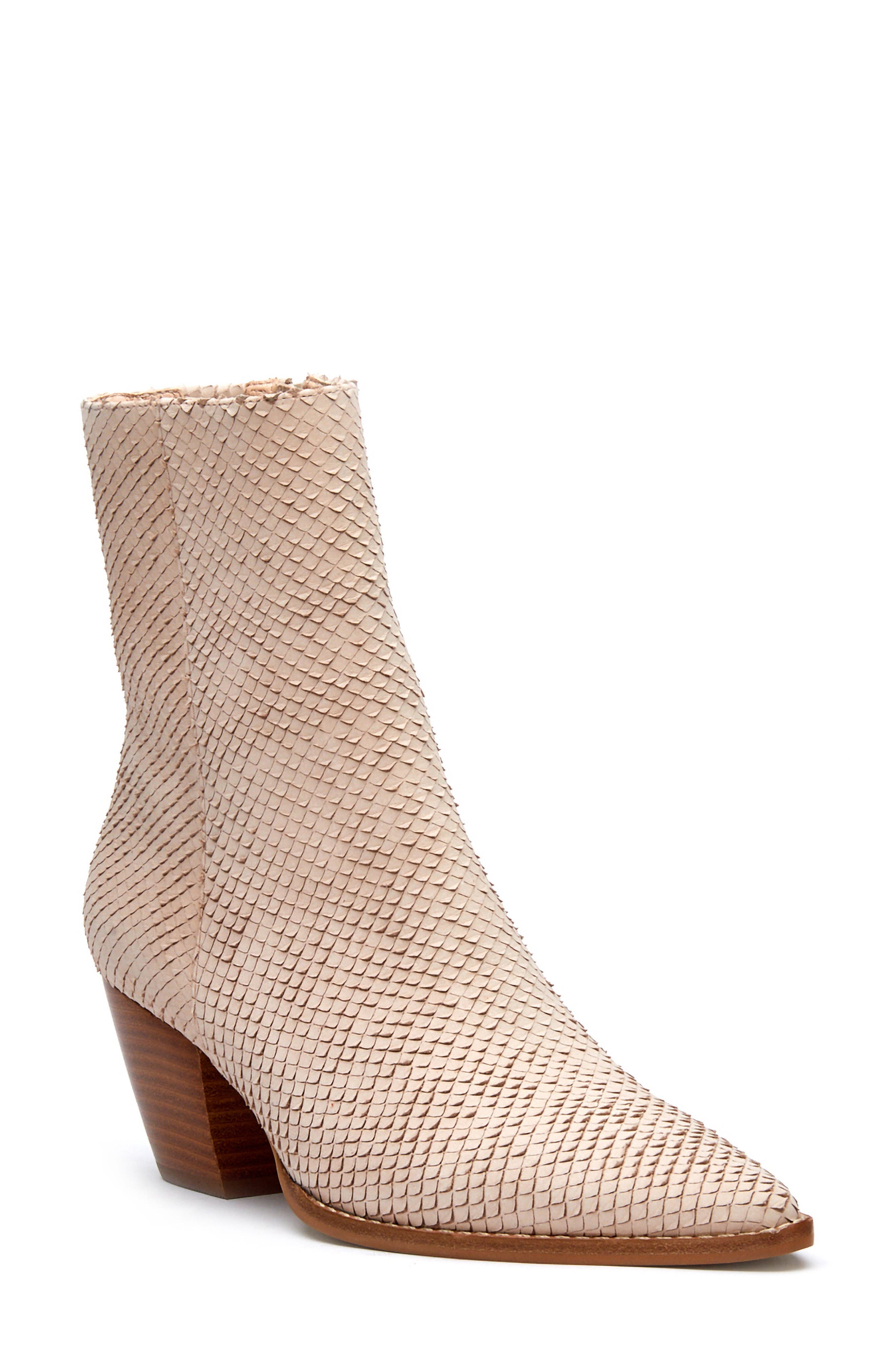 snake print booties | Nordstrom