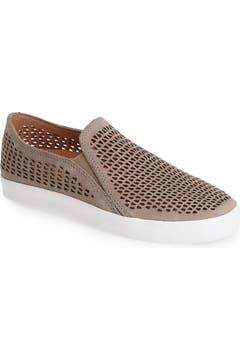 Corso Como 'Longbeach' Perforated Leather Slip-On Sneaker (Women ...