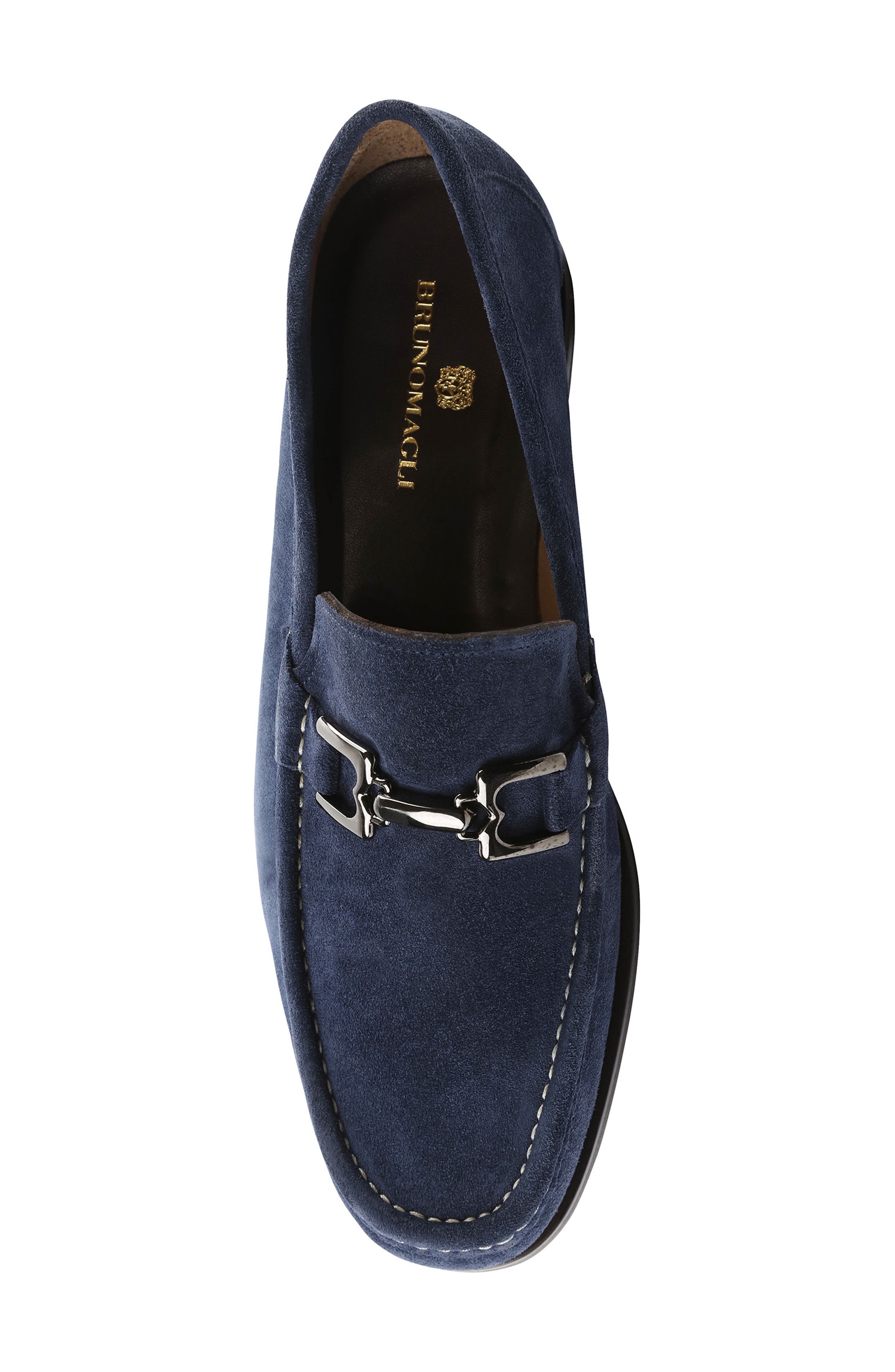 bruno magli jaguar leather bit loafer