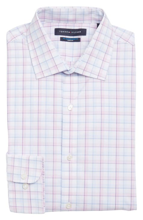 Tommy Hilfiger Men's Slim Fit Non-Iron Dress Shirt