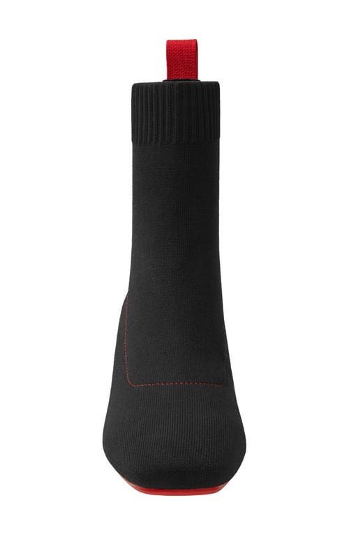 Vivaia Regina Pro Bootie In Black/ruby Red