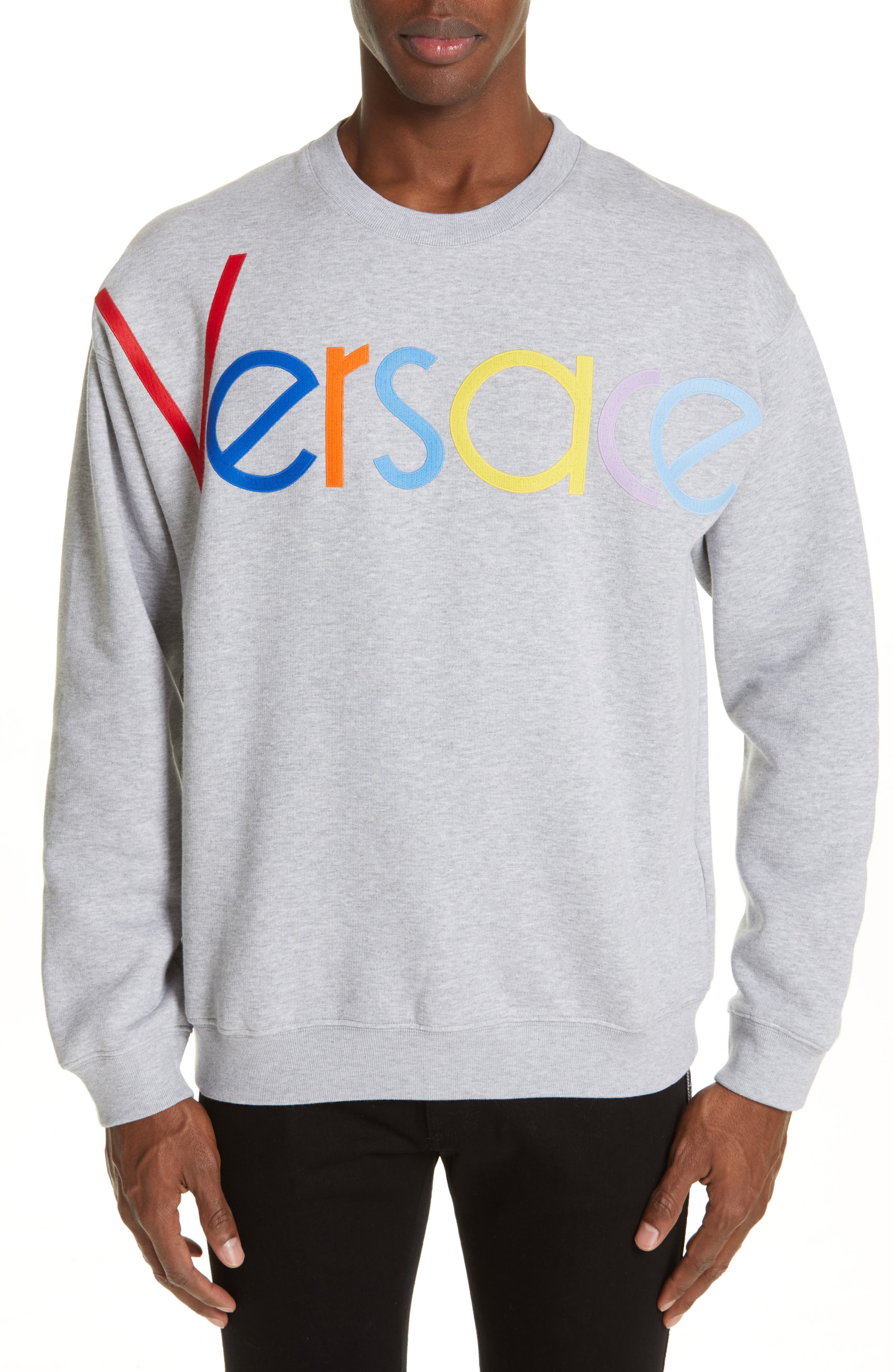 versace multicolor sweatshirt