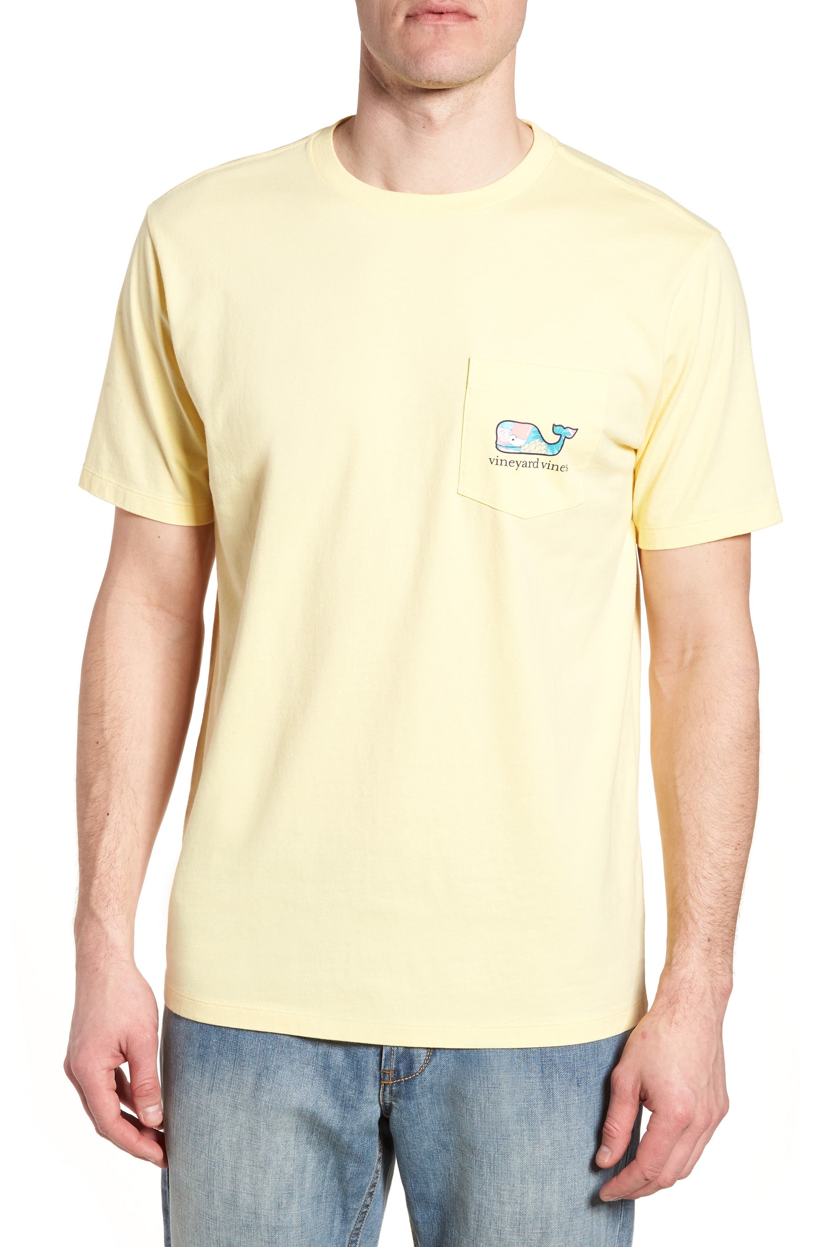 yellow vineyard vines shirt