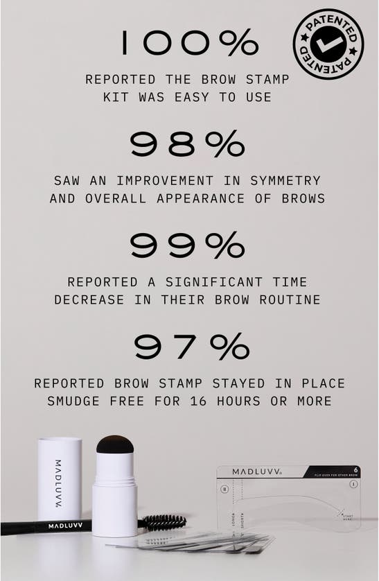 MADLUVV MADLUVV BROW STAMP KIT