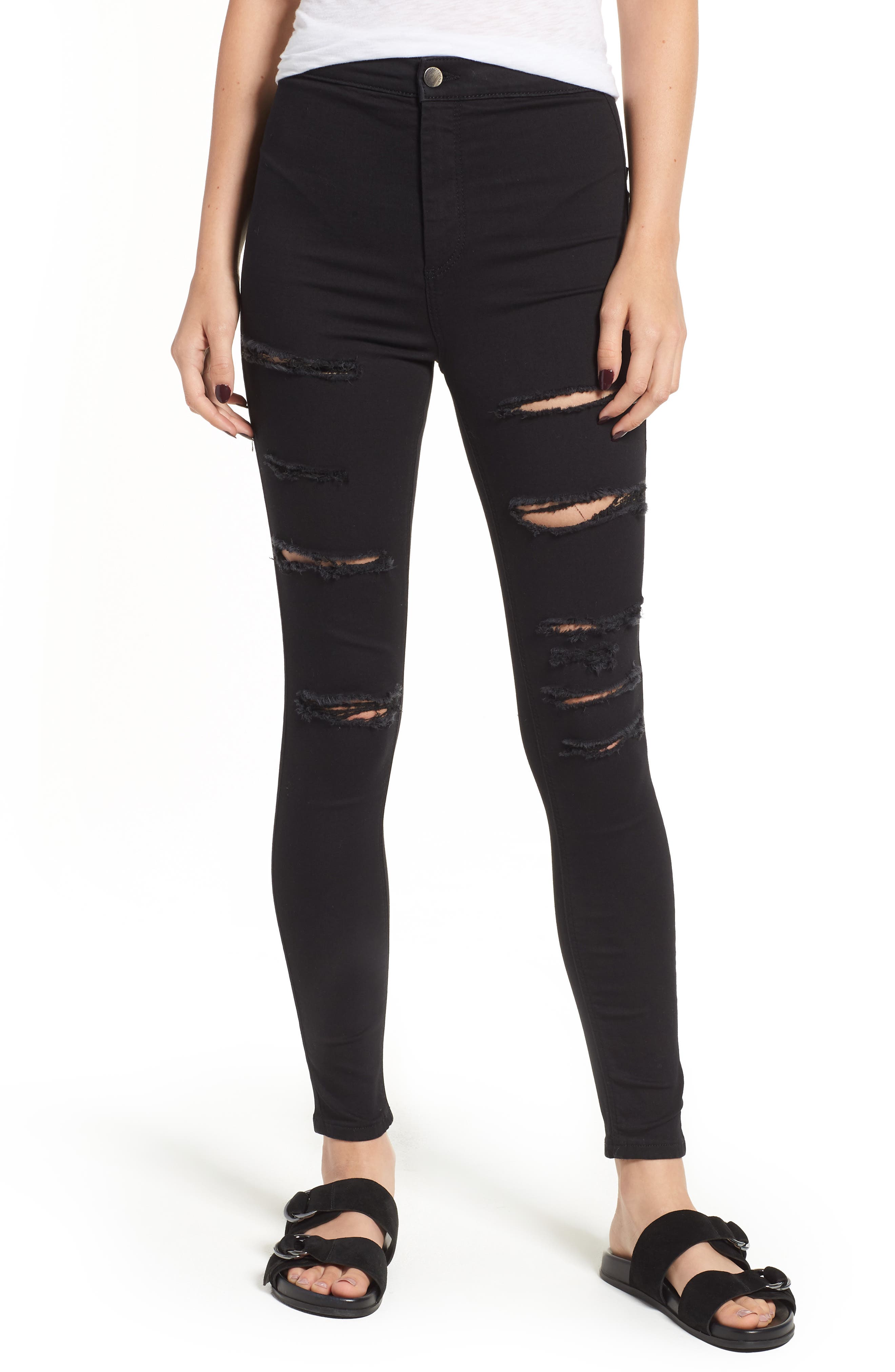 MOTO Joni Ripped Skinny Jeans Nordstrom