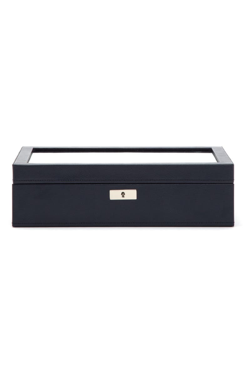 WOLF Howard Watch Case, Main, color, NAVY