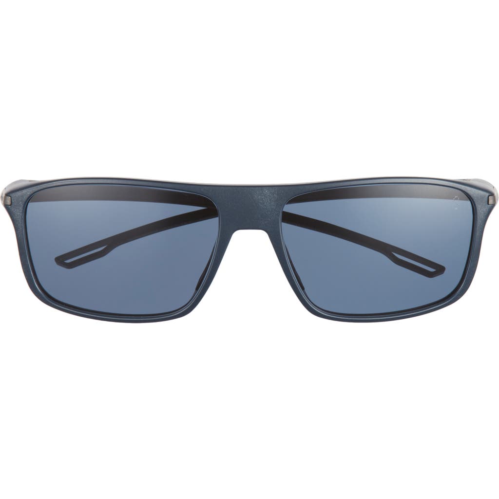 Tag Heuer 60mm Rectangle Sunglasses In Black