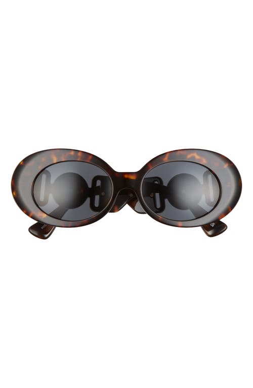 EAN 8056597784962 product image for Versace 54mm Irregular Oval Sunglasses in Dark Grey/Brown at Nordstrom | upcitemdb.com