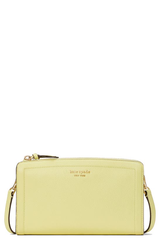 Kate Spade Knott Small Pebbled Leather Crossbody Bag In Suns Out | ModeSens