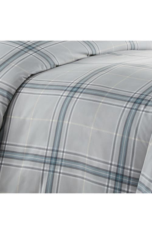 Southshore Fine Linens Vilano Plaid Duvet Cover Set In Plaid Grey