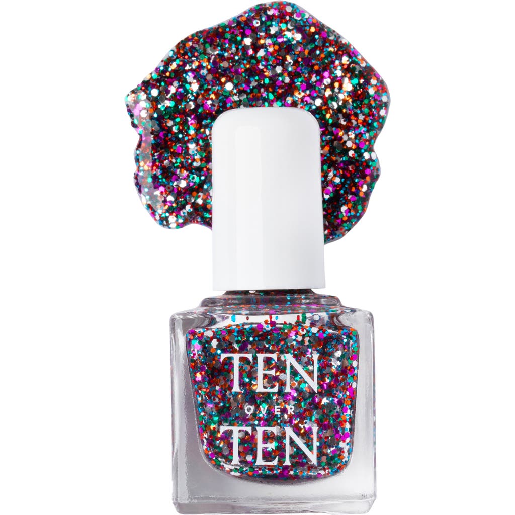 Tenoverten Rainbow Nail Polish Topper In Dean