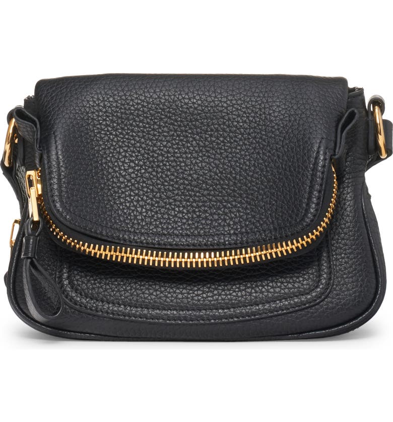 TOM FORD Mini Jennifer Grained Leather Crossbody Bag | Nordstrom